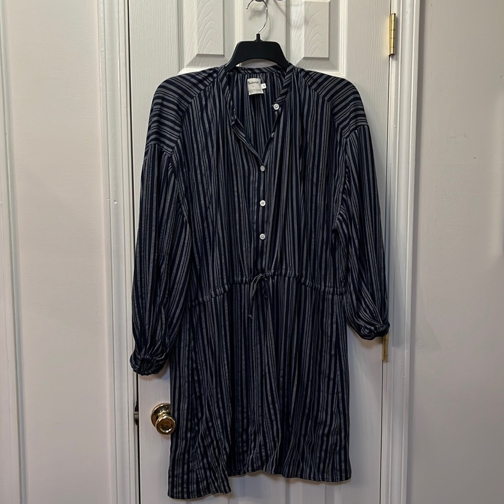 Madewell x Christy Dawn Bonnie Stripes Mini Dress size large